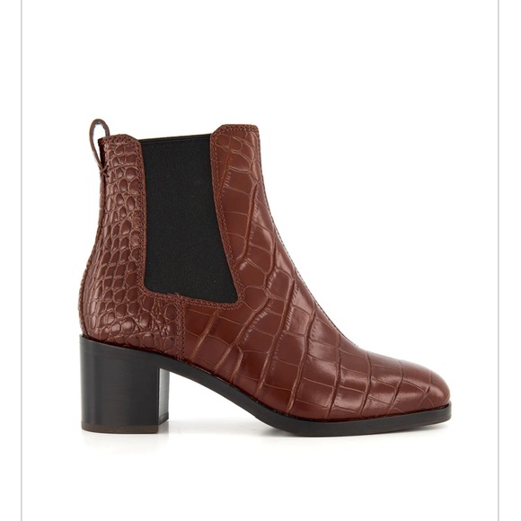 rag bone Shoes Rag Bone Hazel Croc Booties Poshmark